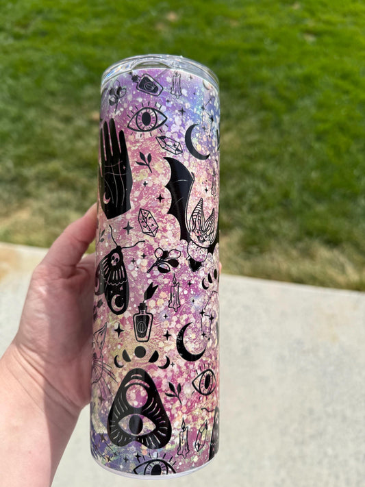 Boho Witch, 20 oz Stainless Steel Tumbler