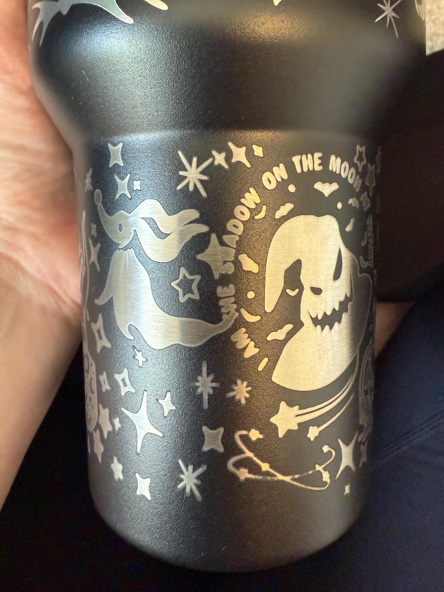 The Pumpkin King and Friends 40 oz Stainless Steel Engraved Tumbler