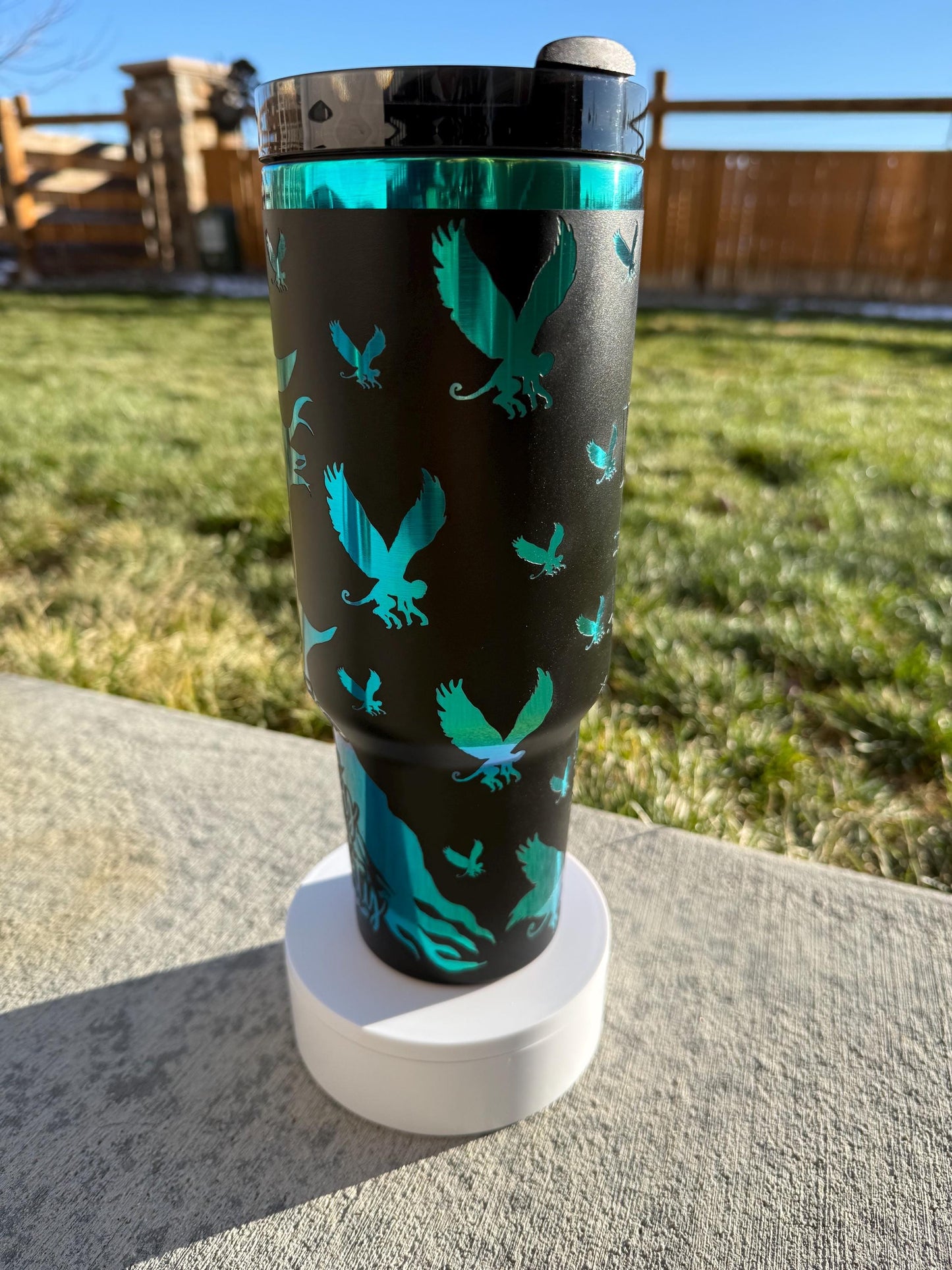 Defy Gravity 40 oz Engraved Tumbler