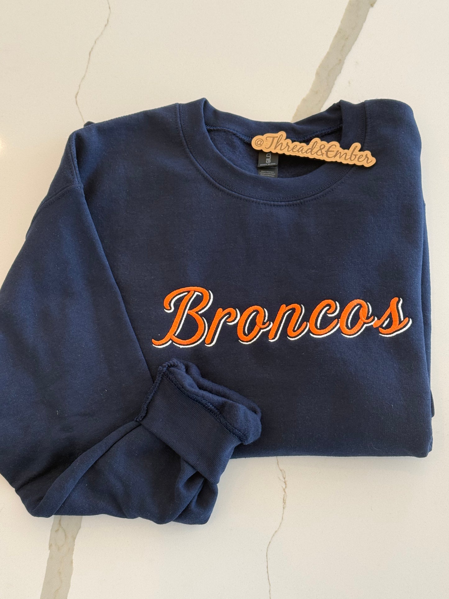 Broncos Shadow Crewneck
