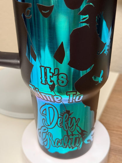 Defy Gravity 40 oz Engraved Tumbler