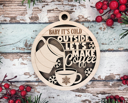 Brew-tastic Christmas Ornaments