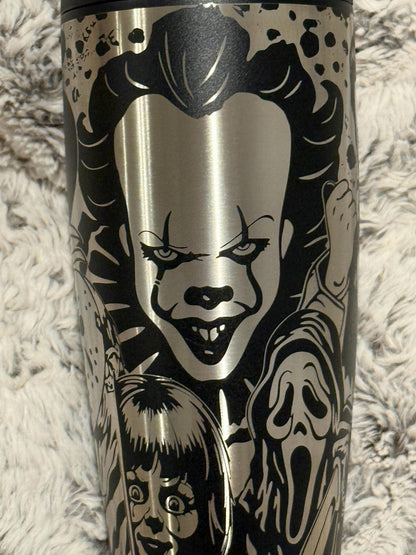 Cult Classic Horror Character 40oz Brumate Era, Laser Engraved