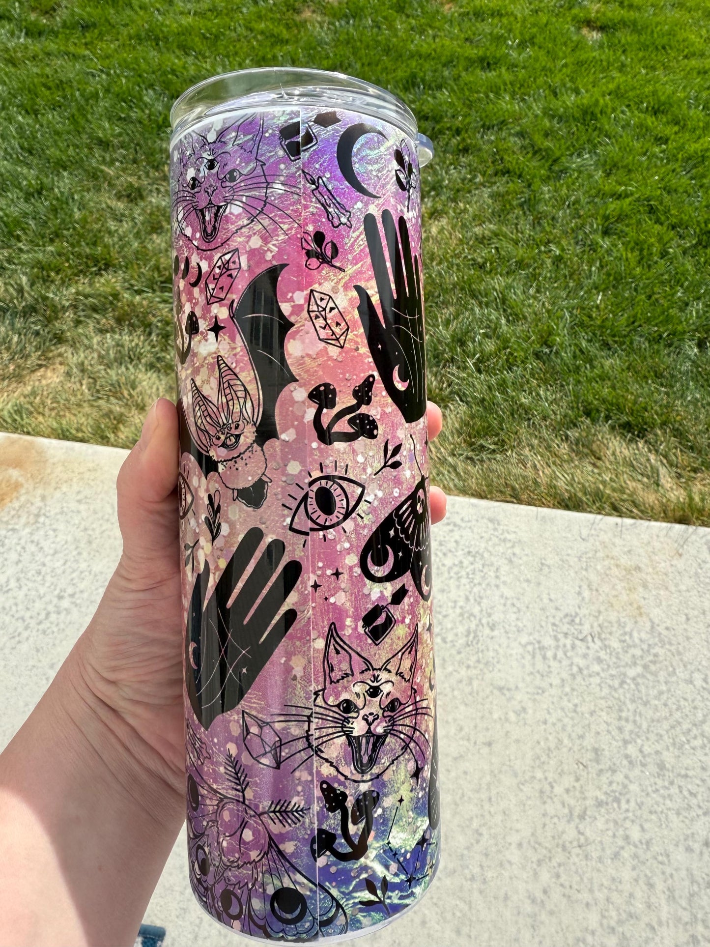 Boho Witch, 20 oz Stainless Steel Tumbler