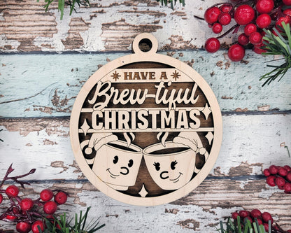 Brew-tastic Christmas Ornaments