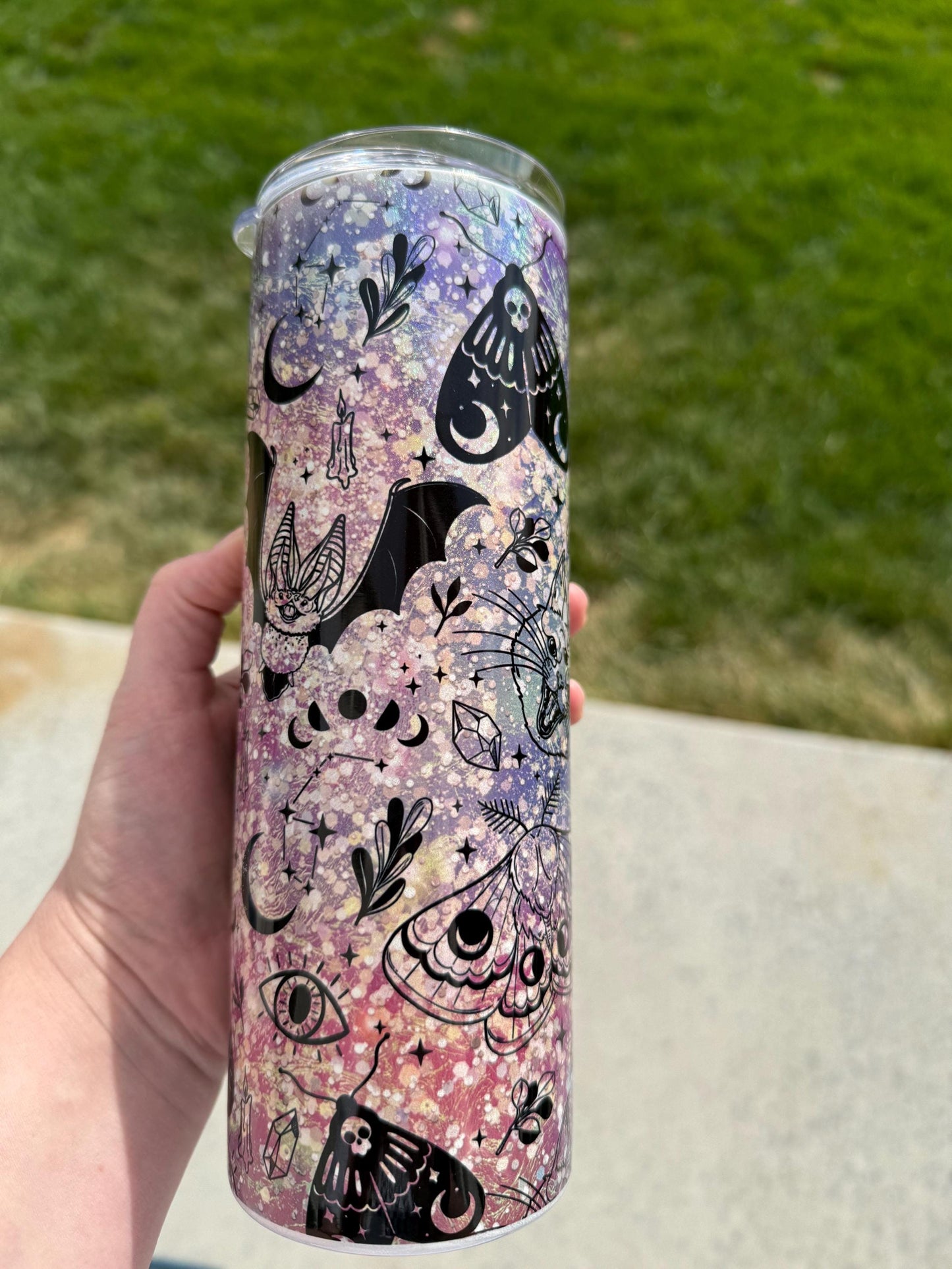 Boho Witch, 20 oz Stainless Steel Tumbler