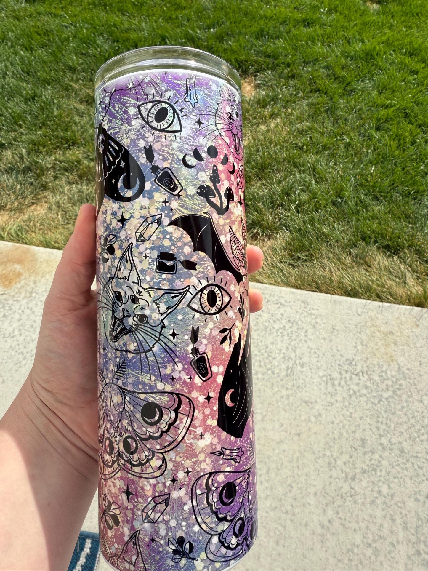 Boho Witch, 20 oz Stainless Steel Tumbler