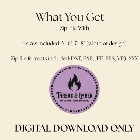 Valentine Heart Machine Embroidery File  Love Hearts Applique Instant Download  5 6 7 8