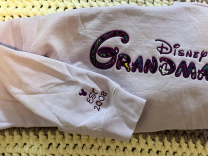 Sleeve Name Embroidery Add-On | Custom Sleeve Embroidery | Personalized Sweatshirt Sleeve | Name on Sleeve | Embroidery Upgrade